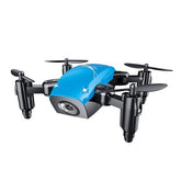 S9  Foldable RC Mini Drone Pocket Drone MiRC Helicopter With HD Camera - Smart Tech Shopping